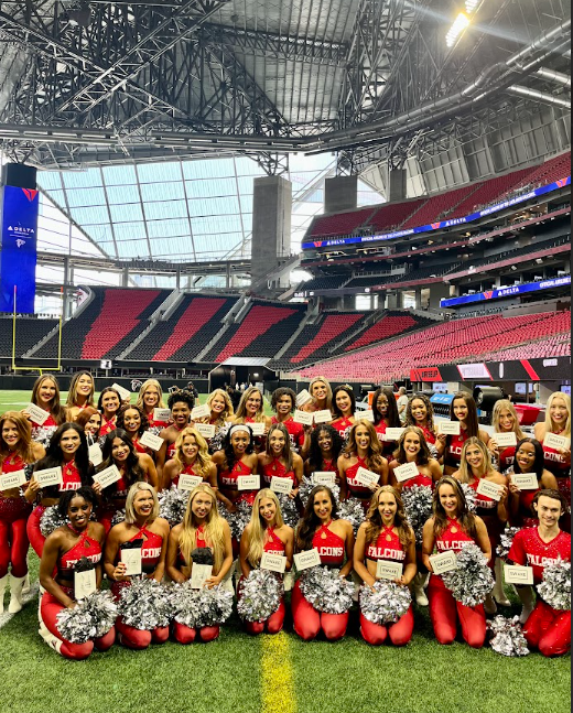 SWAKE Sweatproof Cosmetics Teams Up with Atlanta Falcons Cheerleaders for the 2023-2024 NFL Season